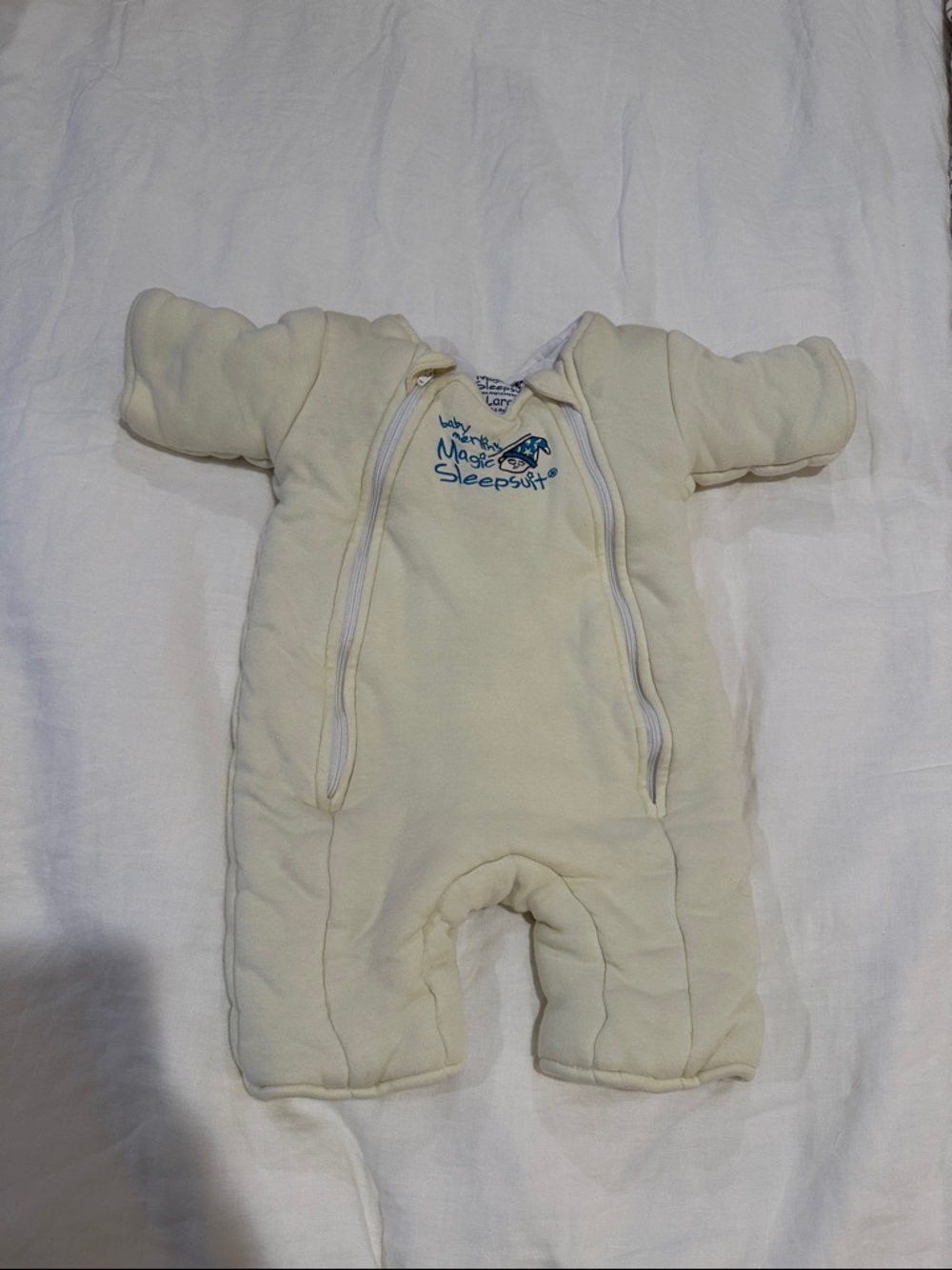 Baby Merlin’s magic sleep suit size large